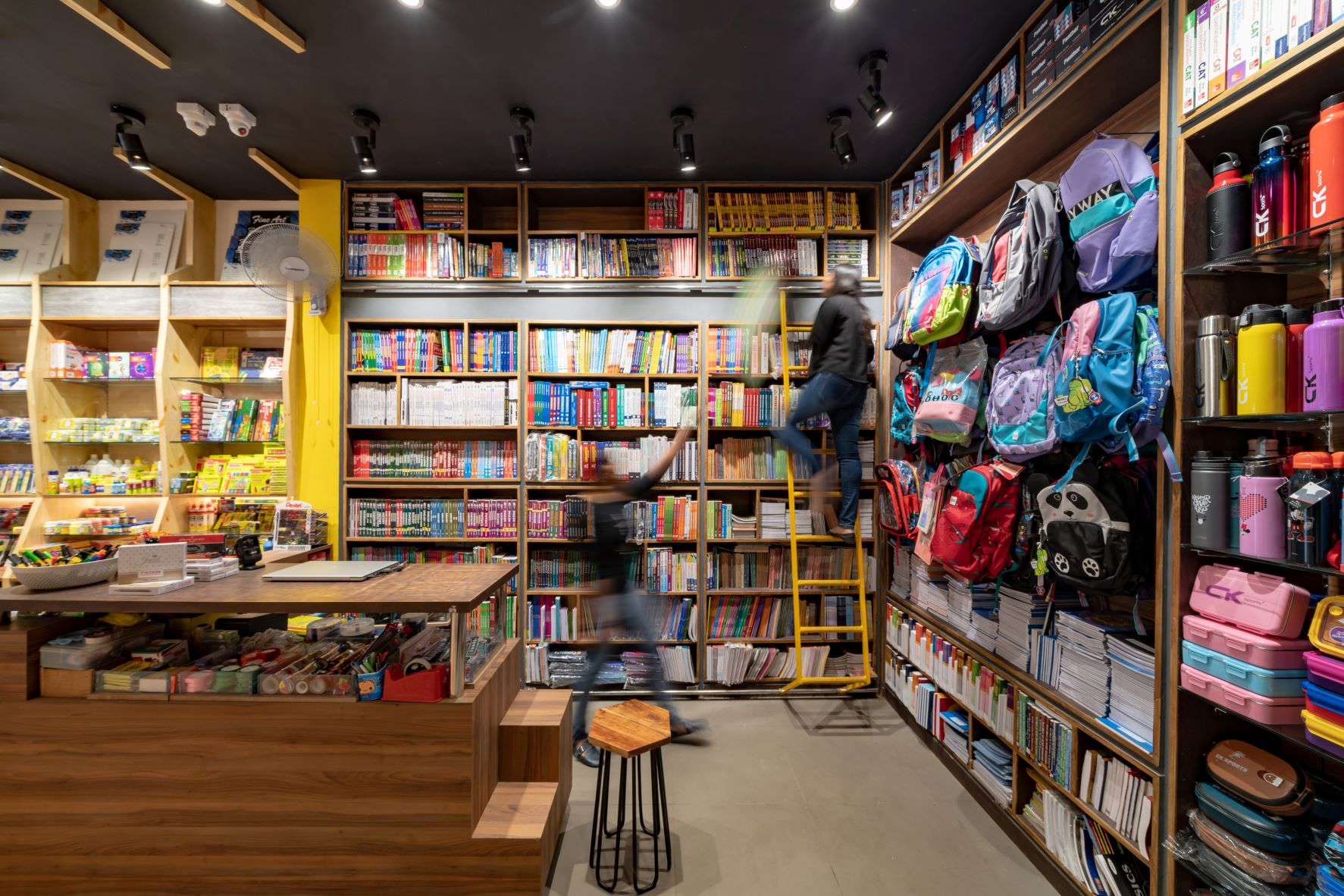 Modern Book Store | Architect Suri and Associates | Chandigarh ...