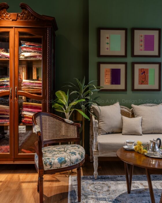 Pathani Saree Boutique | AMA Design Studio | Pune – Interiorlover Projects