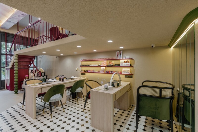 Akshita Shoanak Studio Salon | Studio Serif | Mumbai – Interiorlover ...